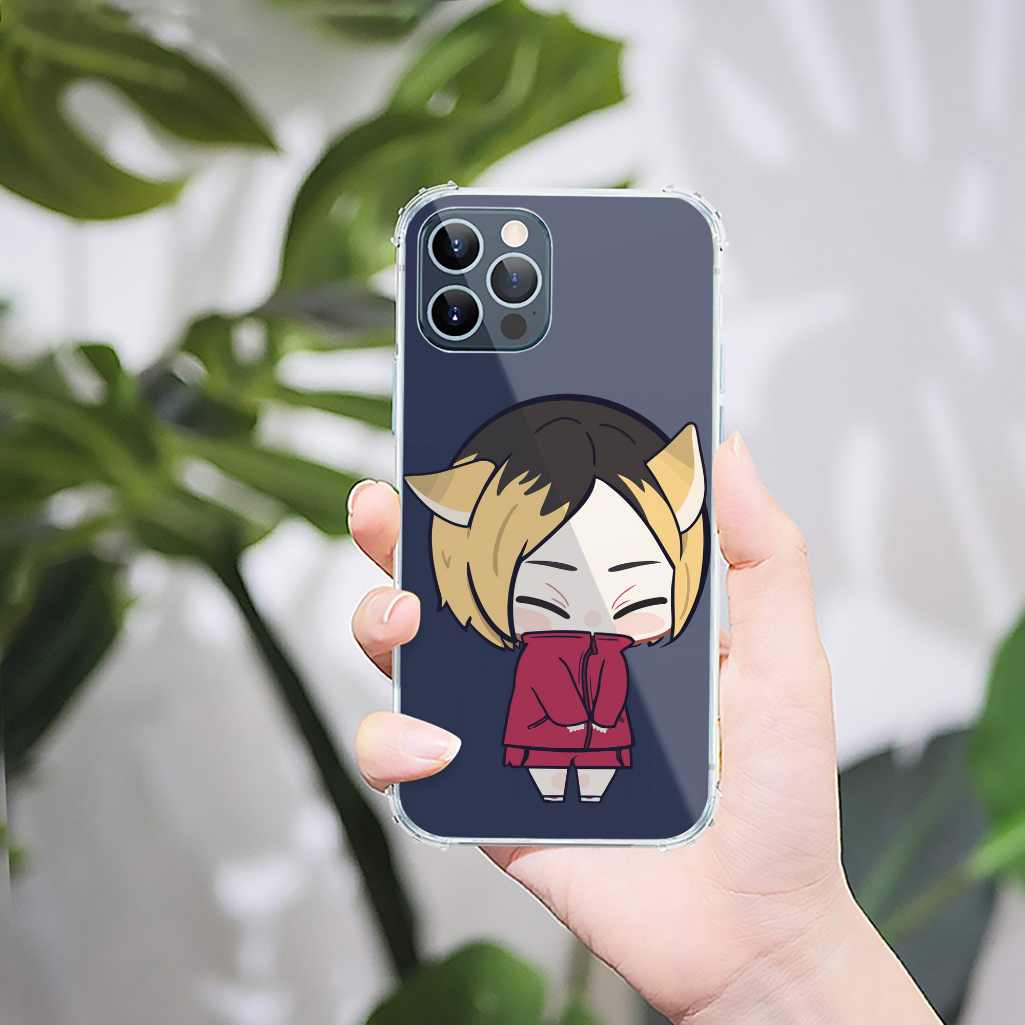（画像用） ハイキュー!! Haikyu!! 【iPhone 12シリーズ対応】透明スマホケース（クリアソフトケース）